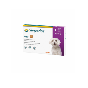 Simparica 10 MG X unidad ( 2.5. A 5 KG )